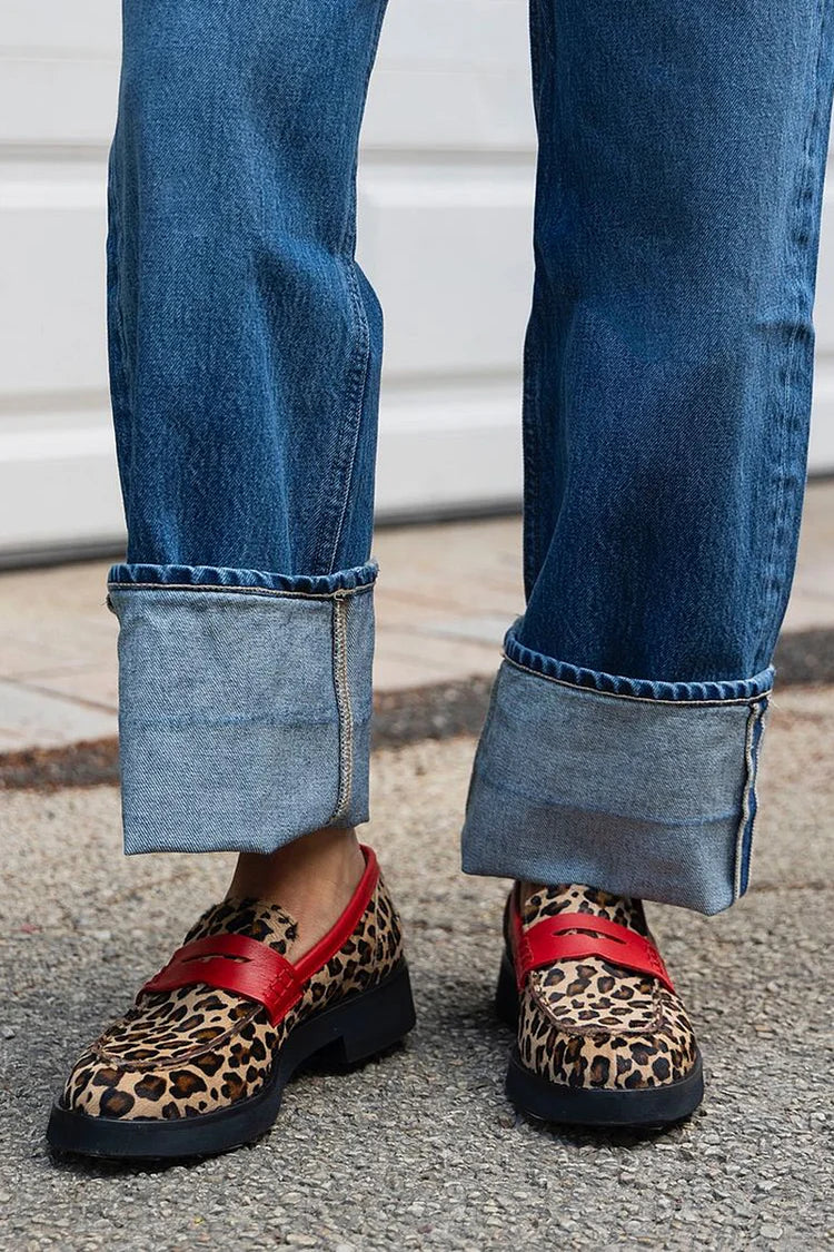 Clémence™ | Mocassins Léopard