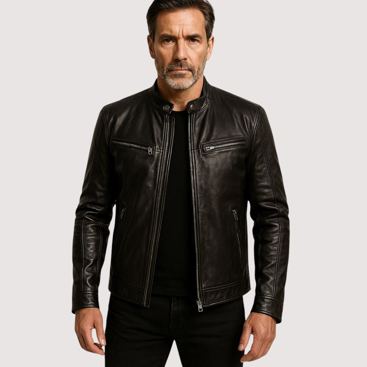Massimo™ | Veste en cuir pour homme