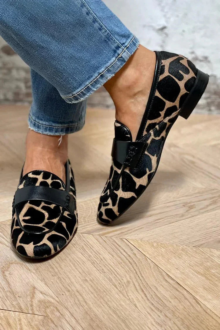 Hélène™ | Mocassin Léopard