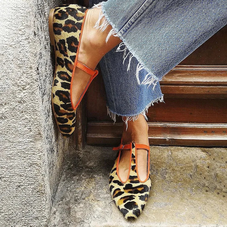 Aurélie™ | Sandales Léopard