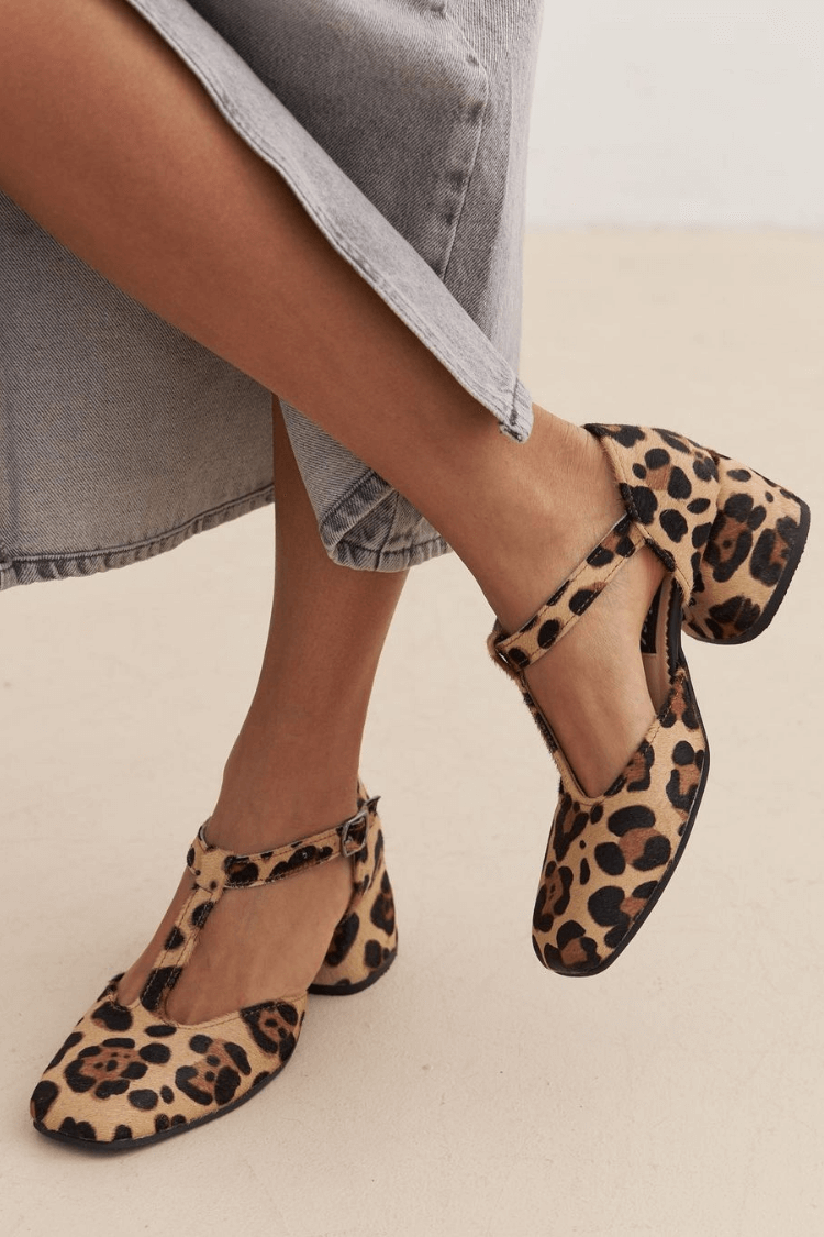 Ophélie™ | Talons Léopard