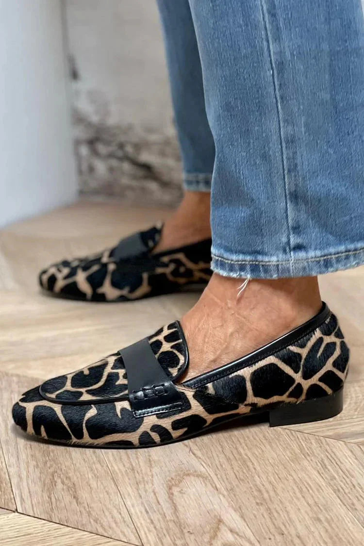 Hélène™ | Mocassin Léopard
