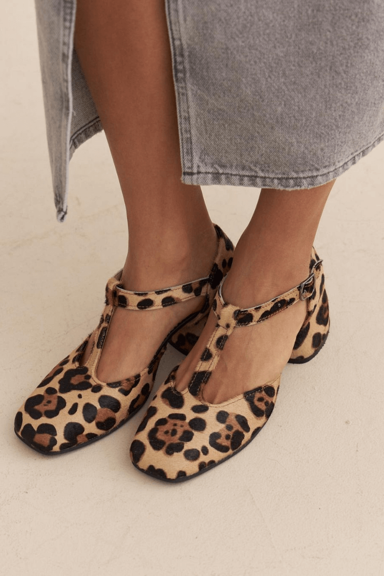 Ophélie™ | Talons Léopard