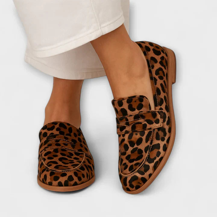Sylvie™ | Mocassin Léopard
