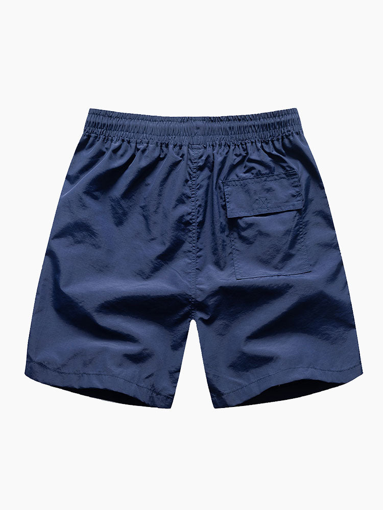 Bouton d'impression de géométrie de couleur Short et short de natation