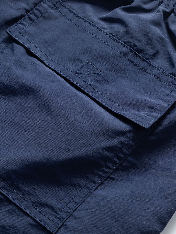 Bouton d'impression de géométrie de couleur Short et short de natation