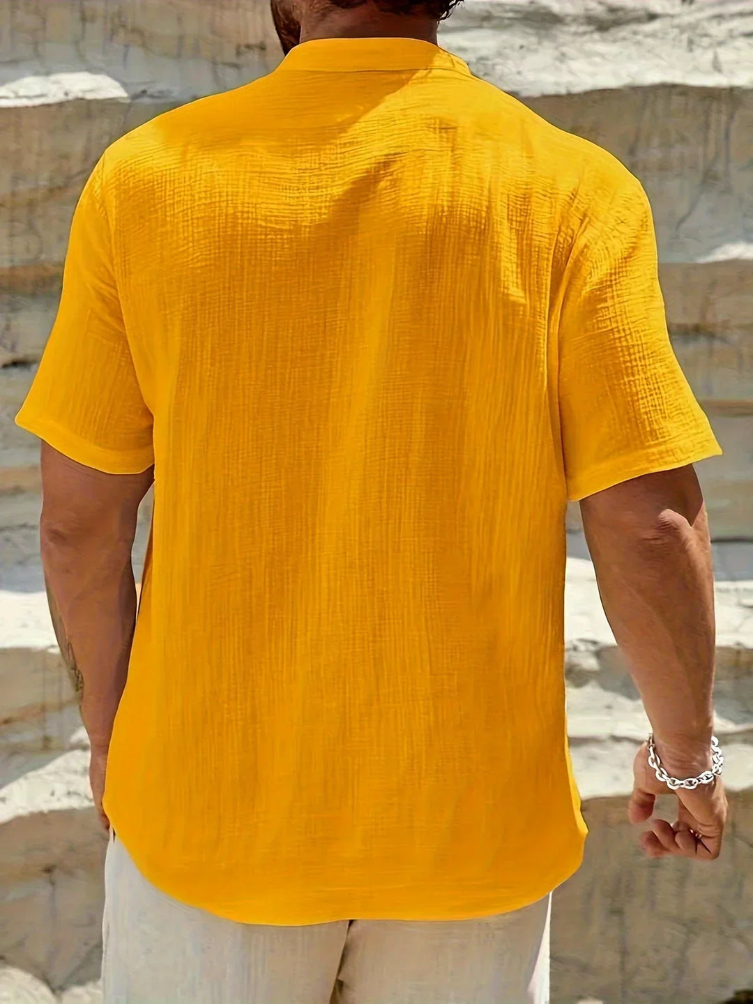 Savrani™ | Chemise d'été élégante à col haut
