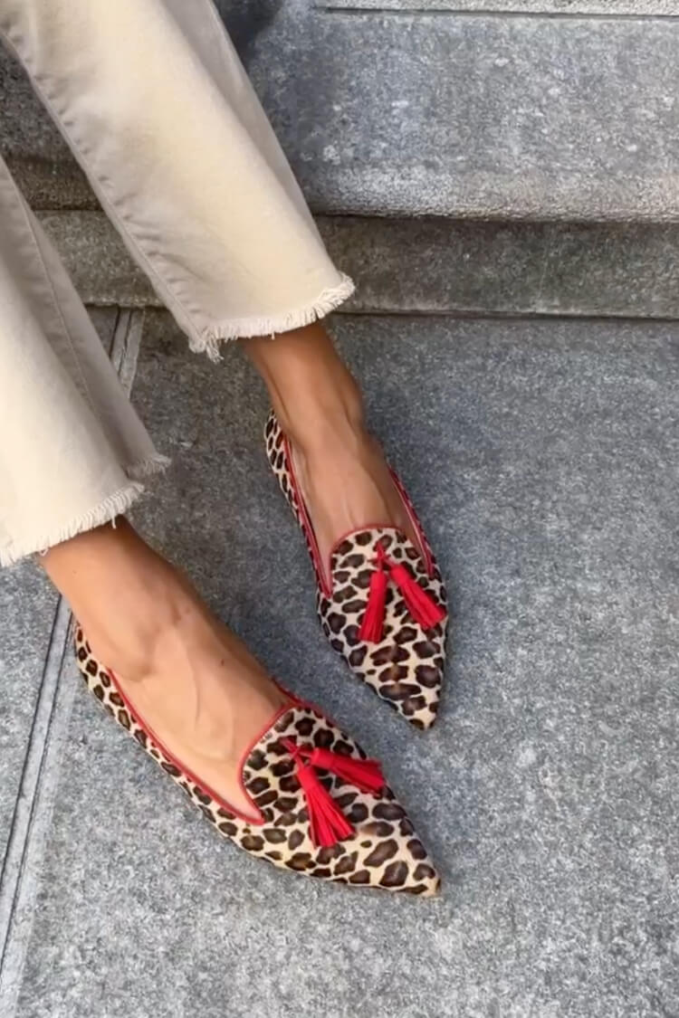 Auriane™ | Mocassins Léopard