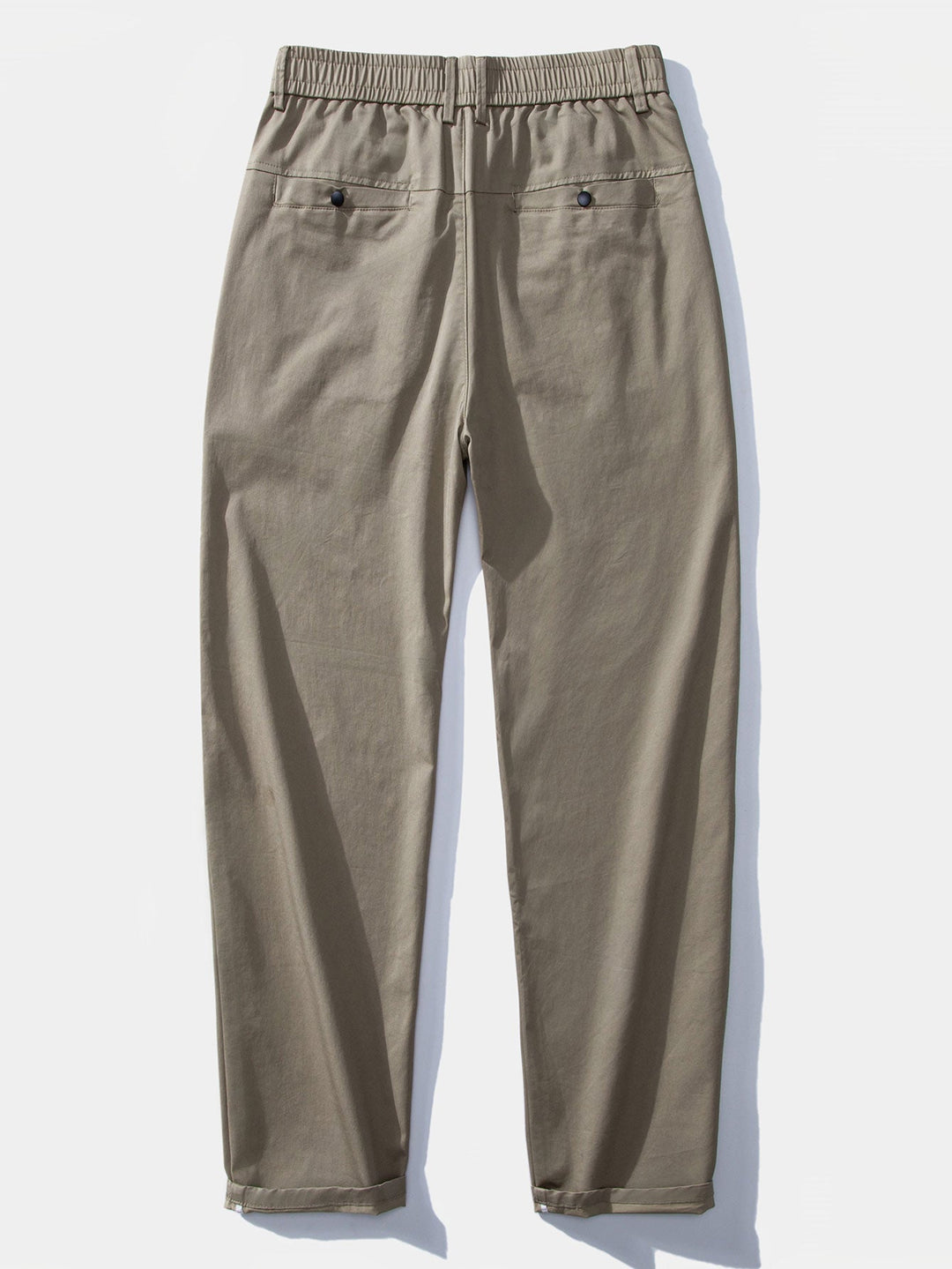 Pantalon droit à taille élastique