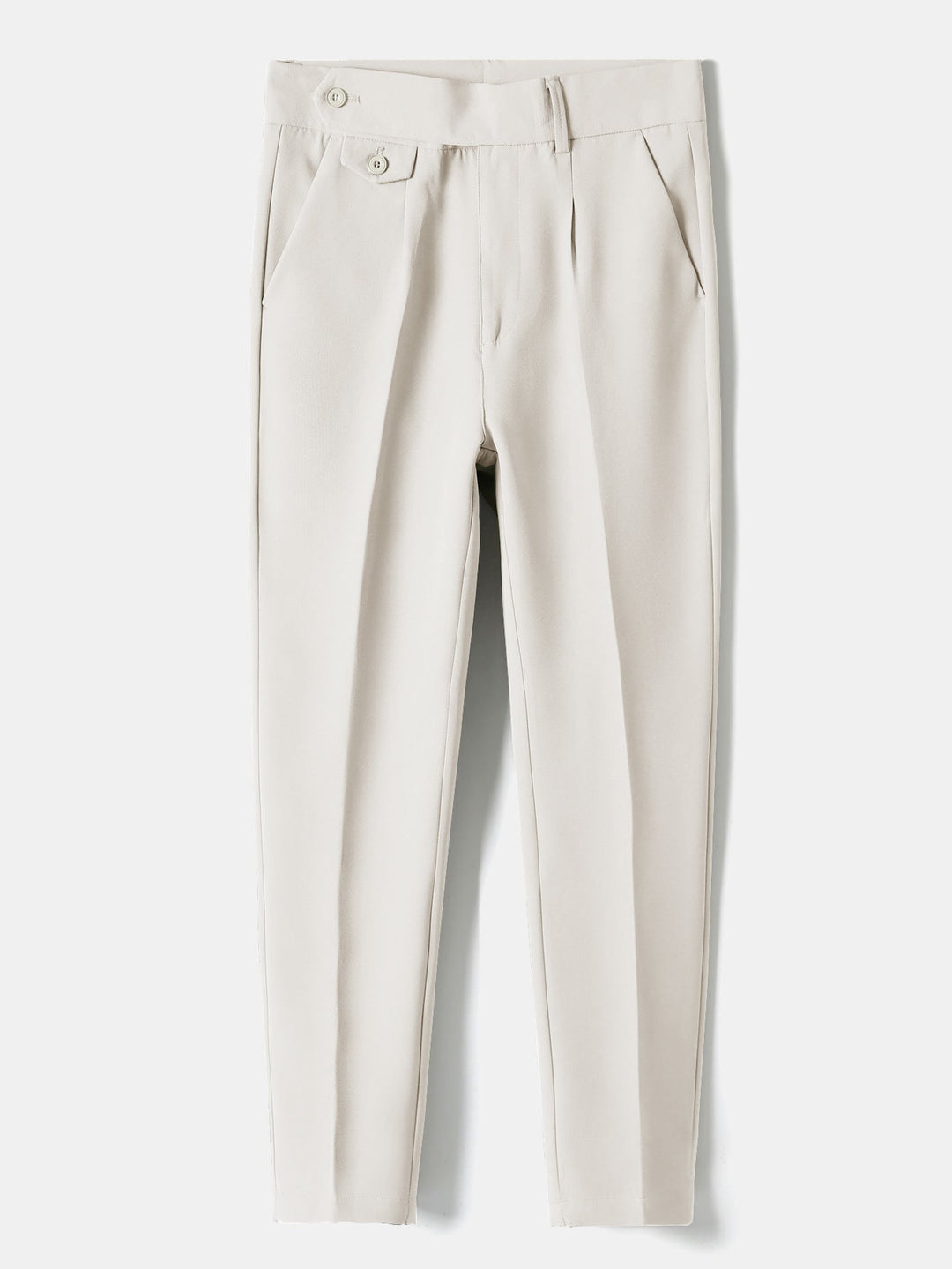 Pantalon ajusté fuselé court