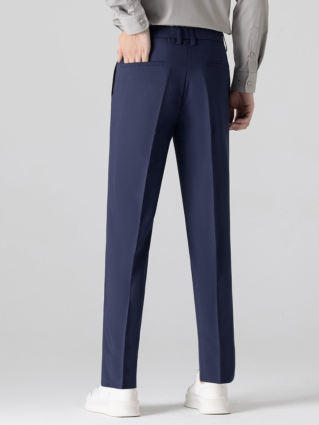 Chemise Winchester rayée infroissable & Pantalon fuselé slim fit