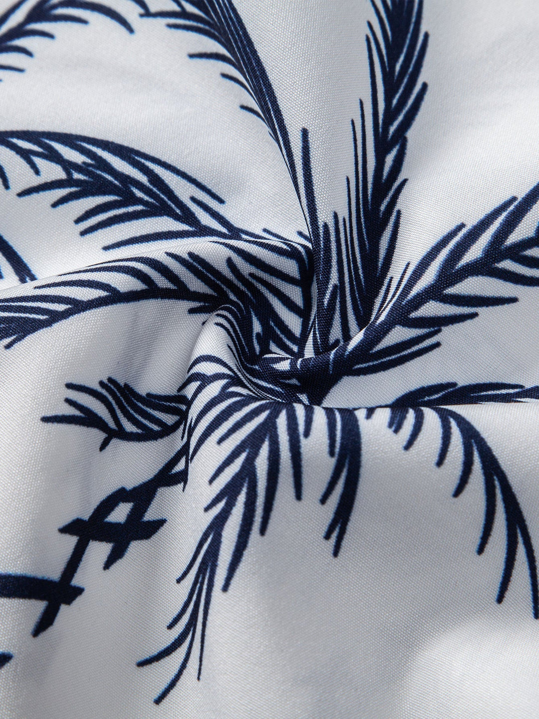 Chemises Boutonnées et Shorts de Bain à Imprimé Île