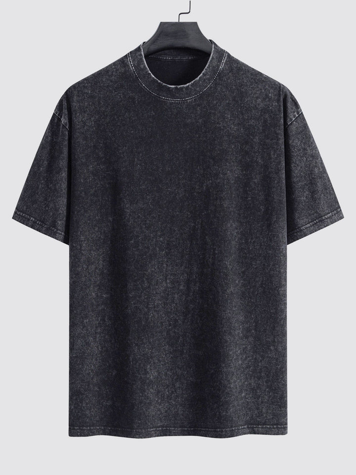 T-shirt surdimensionné de base en détresse lavée