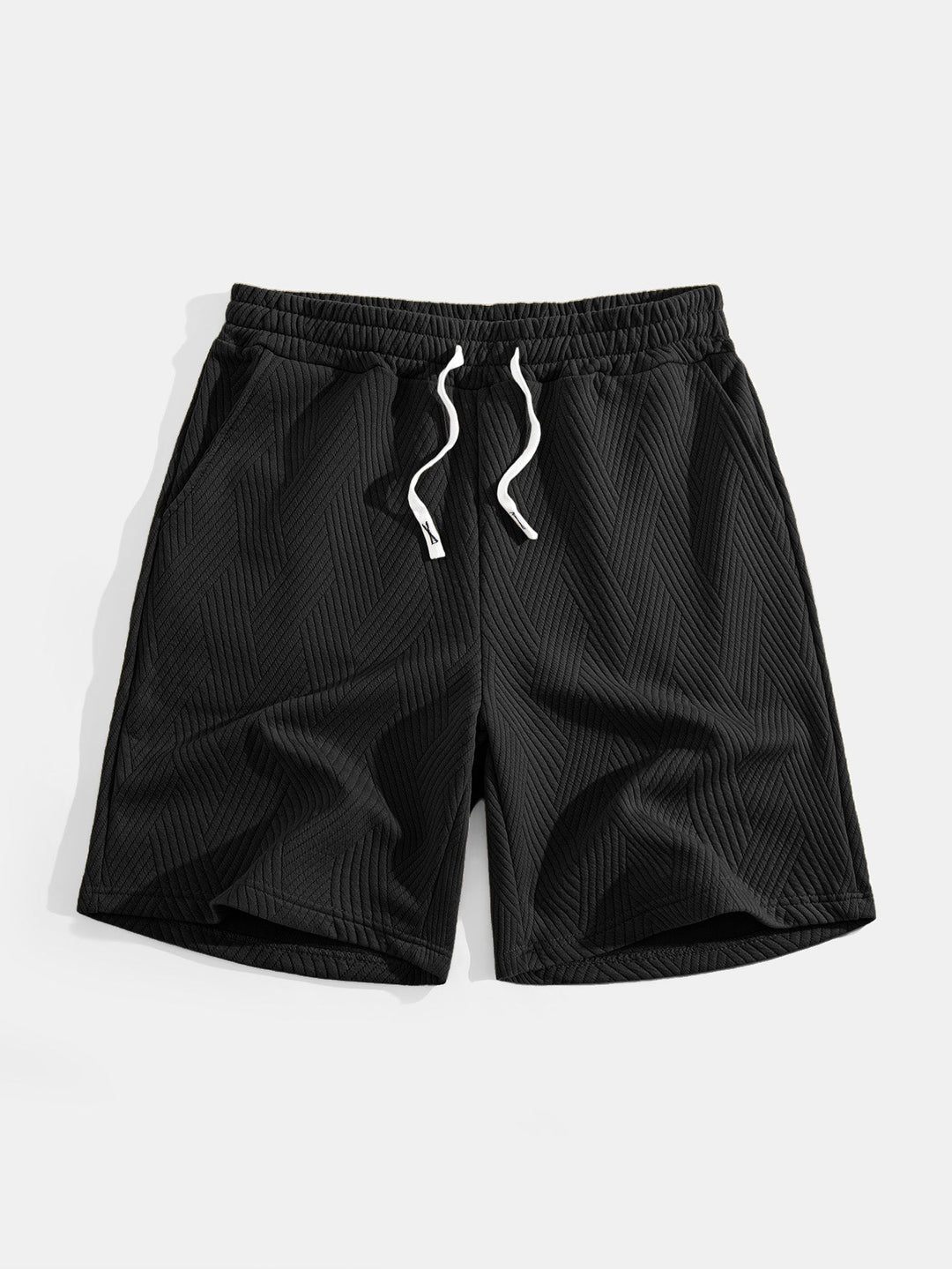 Sweat à capuche sans manches en jacquard rayé <tc>T-Shirt</tc> &amp; Shorts