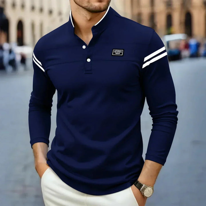 HENRI | T-SHIRT À MANCHES LONGUES MODERNE POUR HOMME