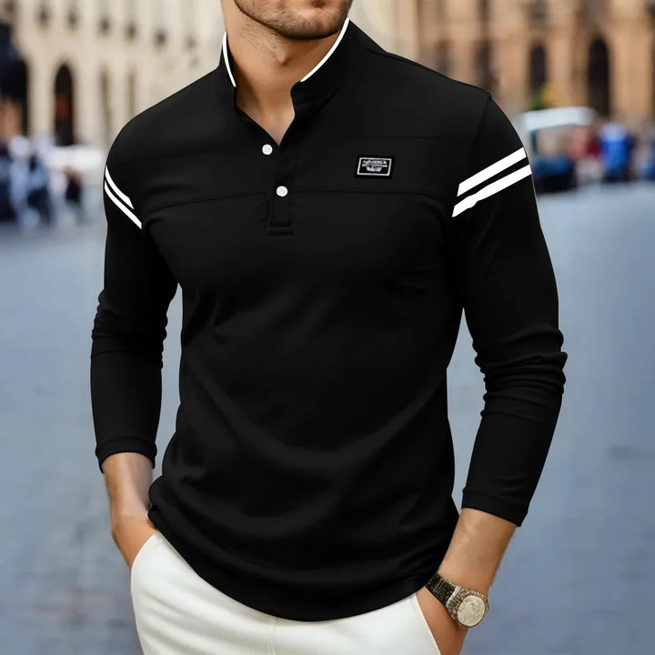 HENRI | T-SHIRT À MANCHES LONGUES MODERNE POUR HOMME