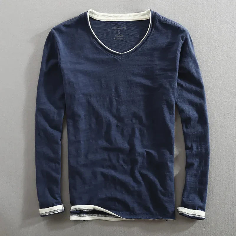CHARLES™ | CHEMISE À MANCHES LONGUES EN COTON