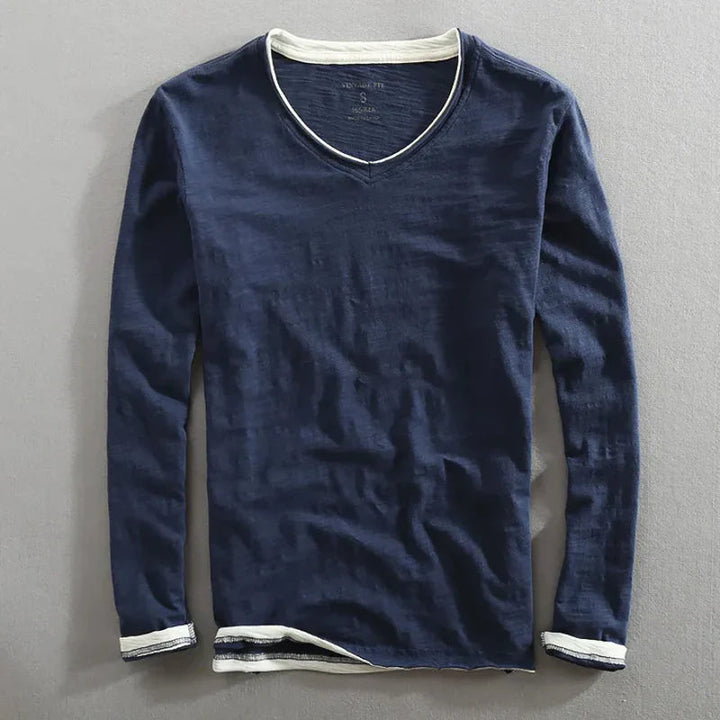 CHARLES™ | CHEMISE À MANCHES LONGUES EN COTON