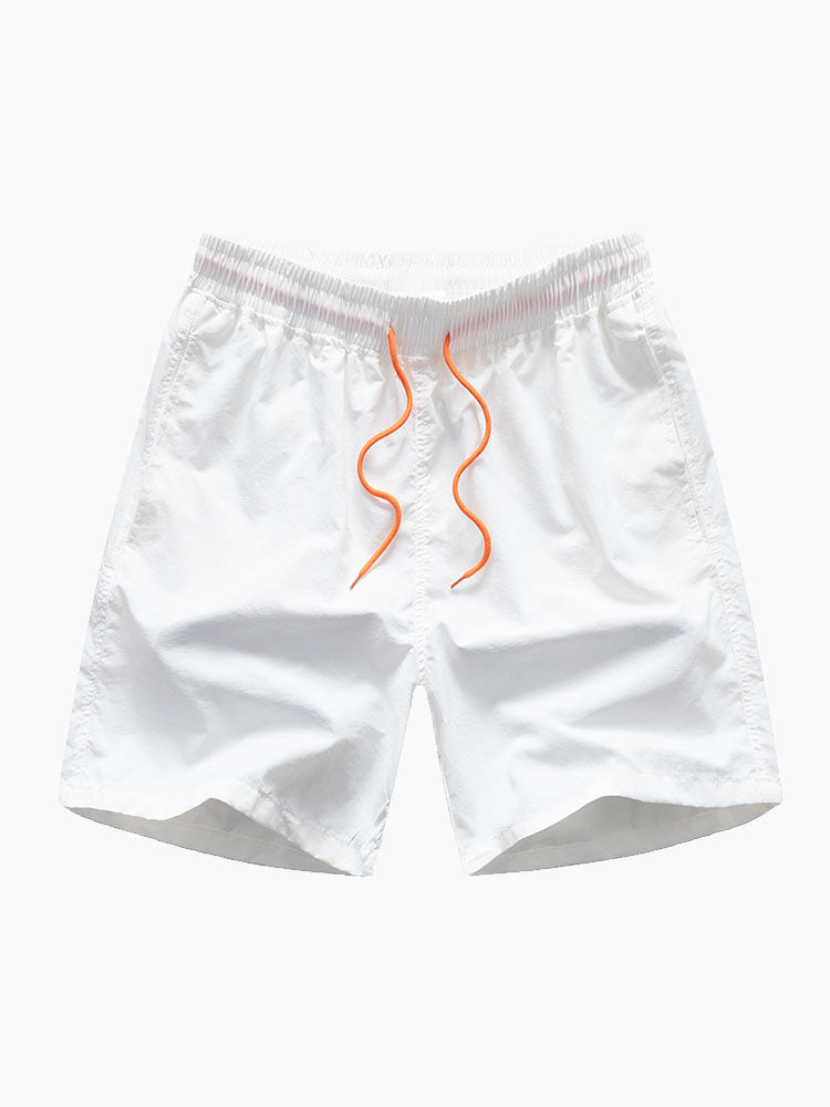 Bouton d'impression de géométrie de couleur Short et short de natation