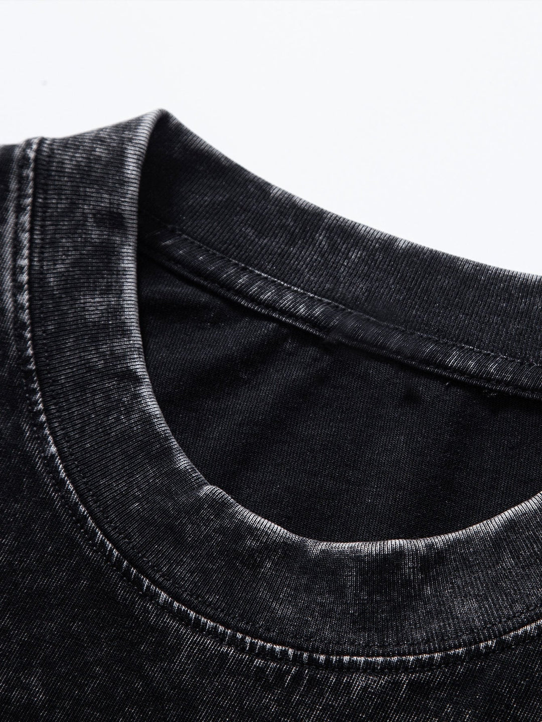 T-shirt surdimensionné de base en détresse lavée