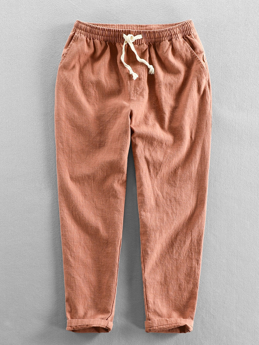 Pantalon recadré en coton