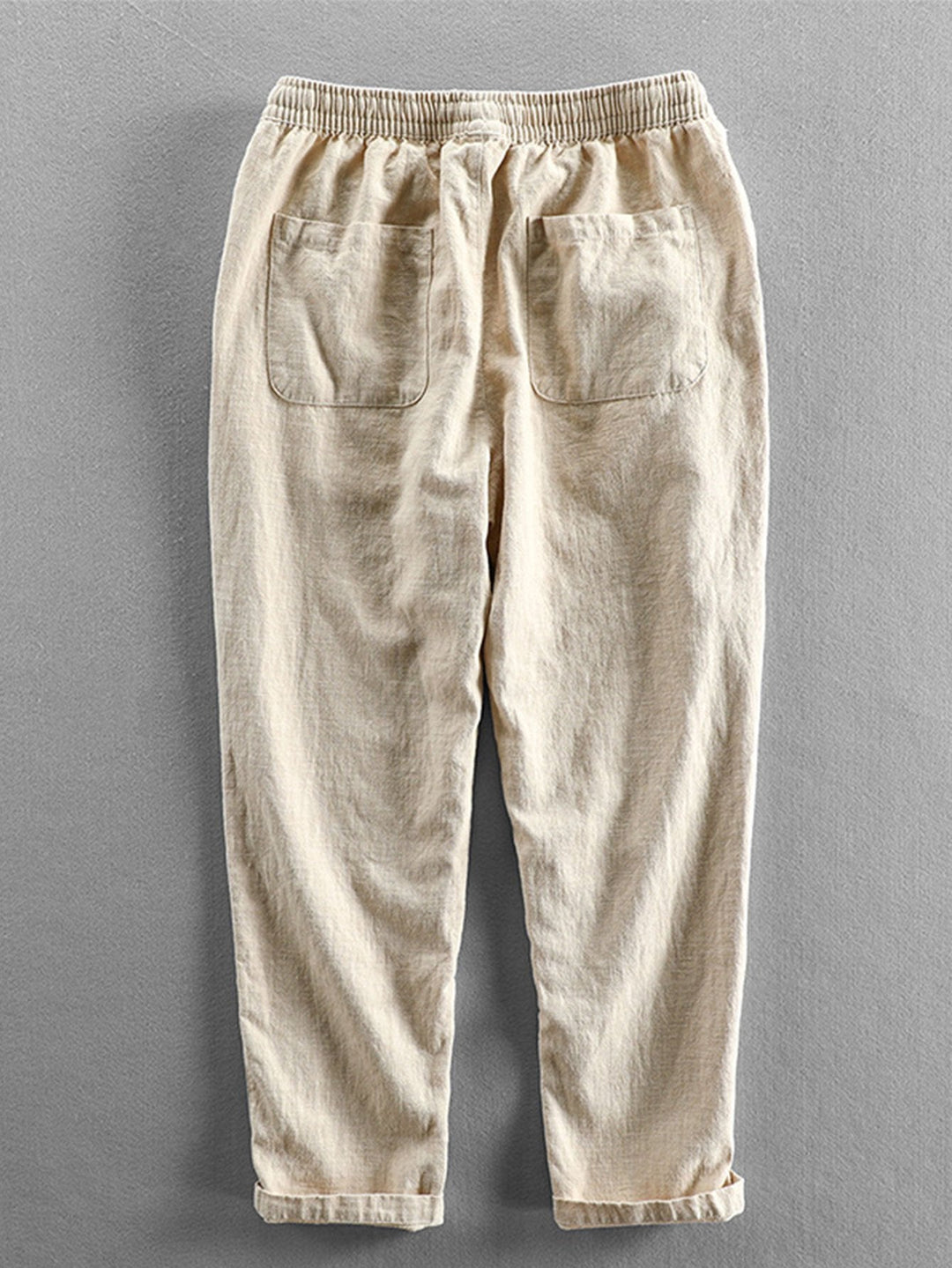 Pantalon recadré en coton