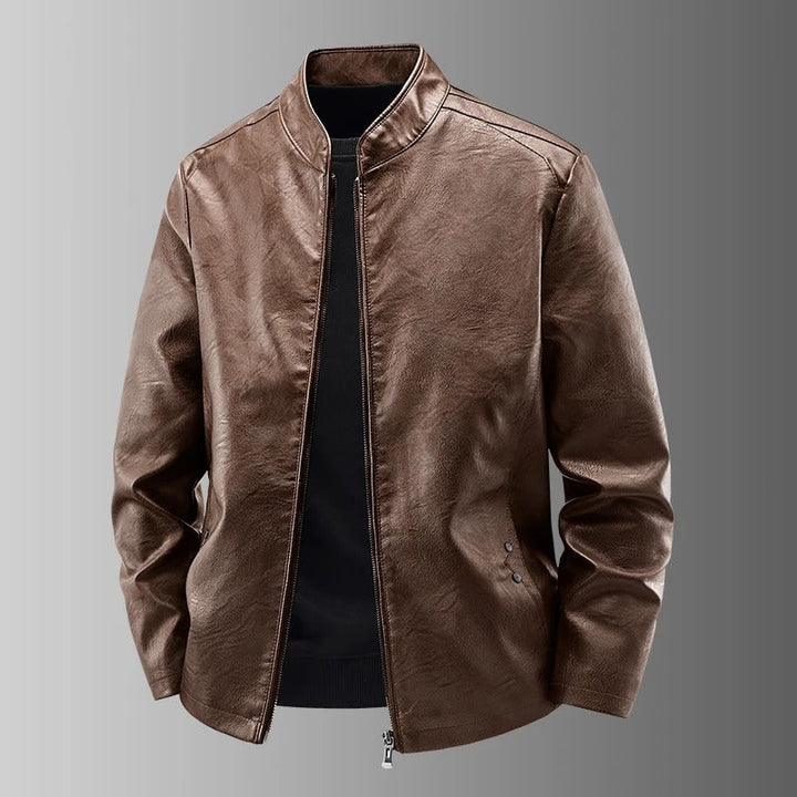 Veste de Motard en Cuir