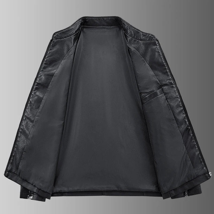 Veste de Motard en Cuir